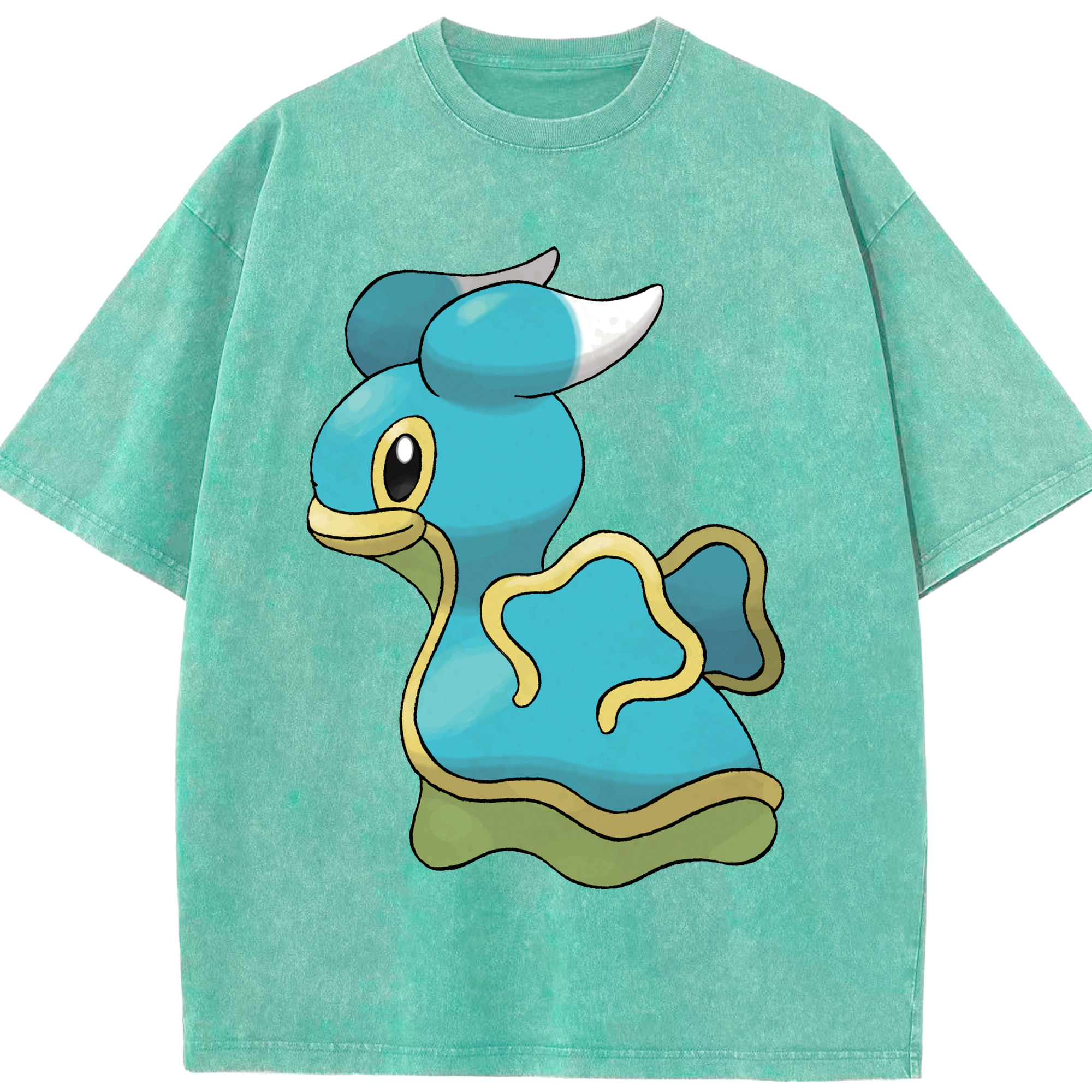 （画像用） ポケットモンスター Pokémon 綿100% ヴィンテージ風 半袖Tシャツ（フロントプリント）